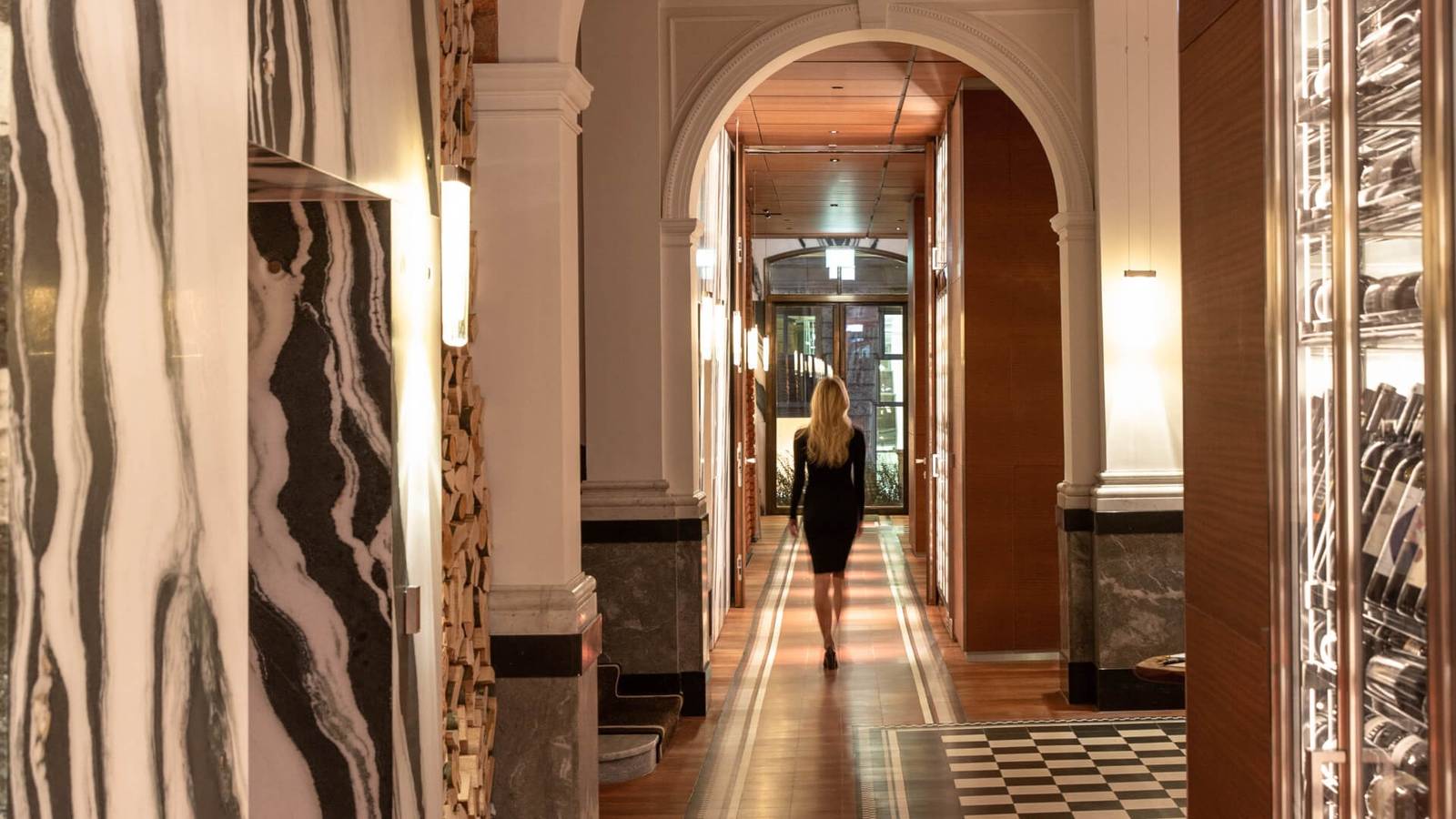 La Réserve Eden au Lac Zurich 大廳走廊
