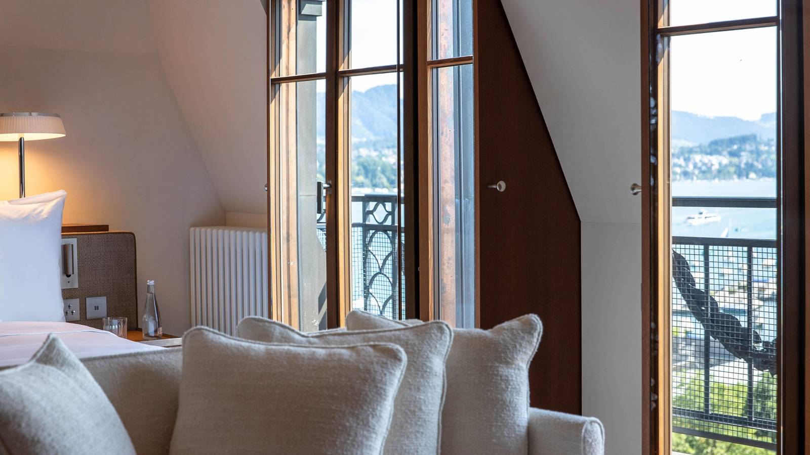 La Réserve Eden au Lac Zurich Lake View 湖景客房與陽台