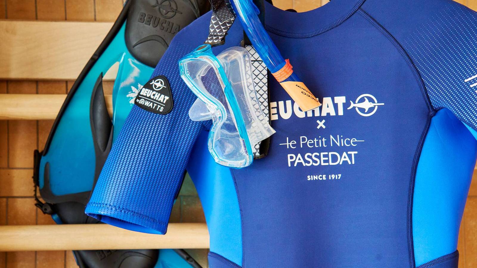 馬賽 Le Petit Nice Passedat 供住客使用的潛水衣與浮潛面鏡