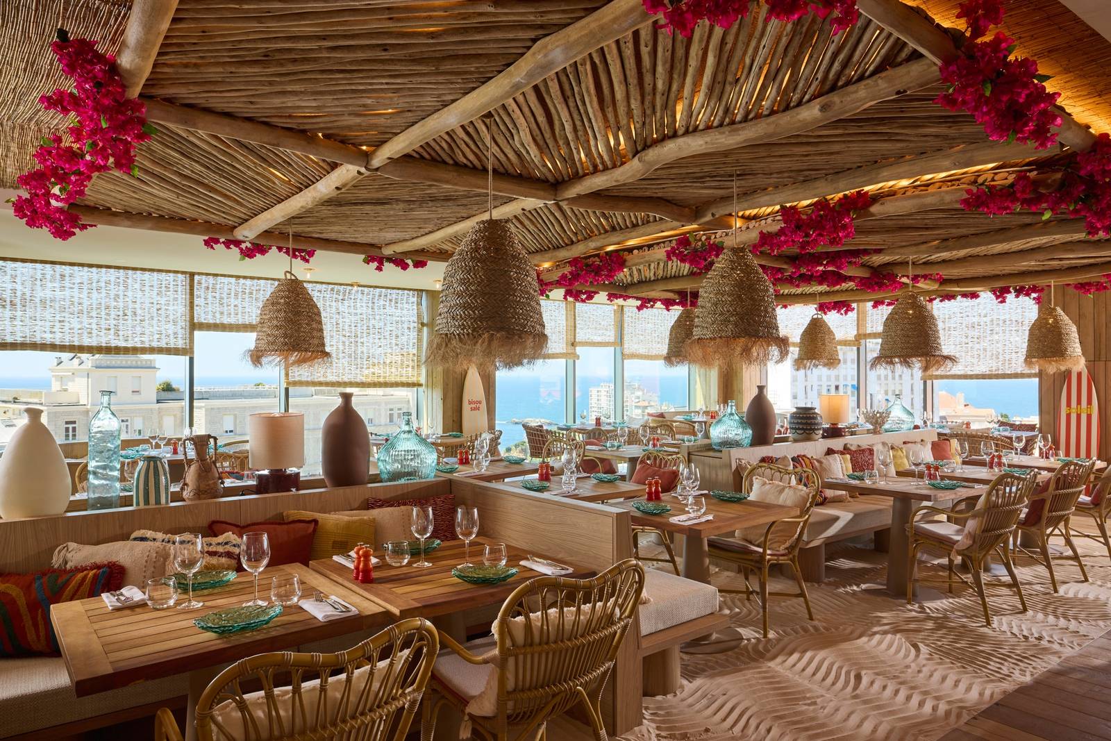 比亞里茨 Le Talaia La Petite Plage 頂樓餐廳