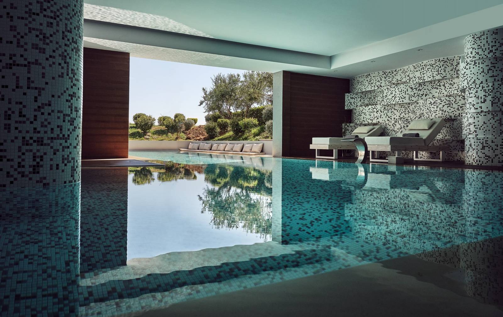 扎金索斯 Lesante Blu Essence Wellness & Spa 室內溫水泳池