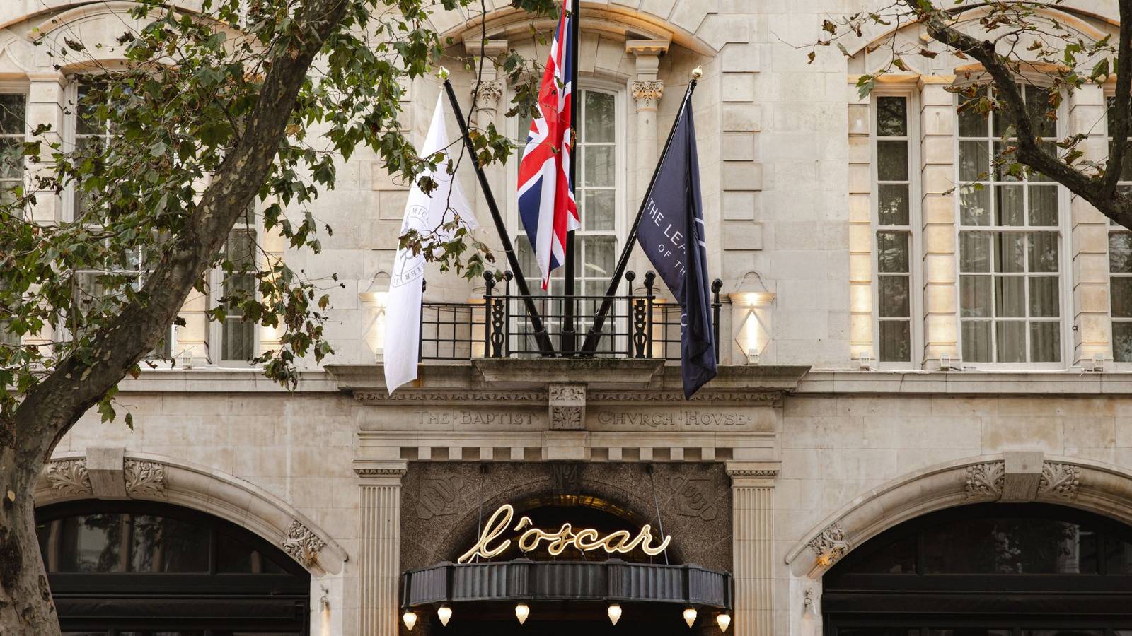 倫敦 L'oscar London 愛德華時期建築外觀
