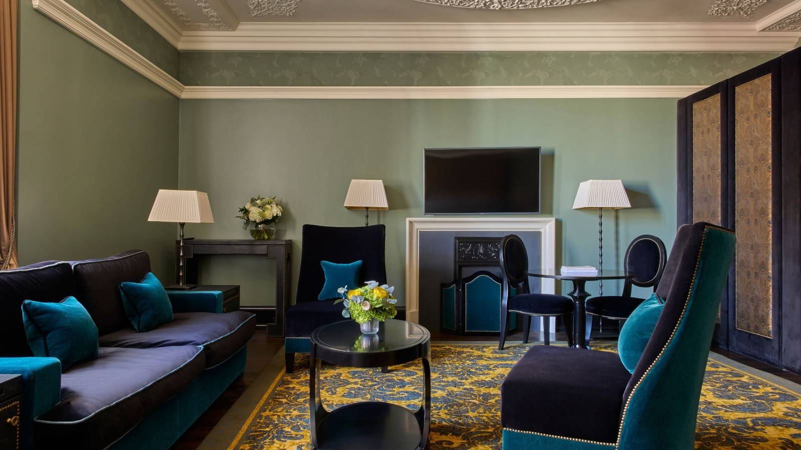 L'oscar London Studio Suite 起居區