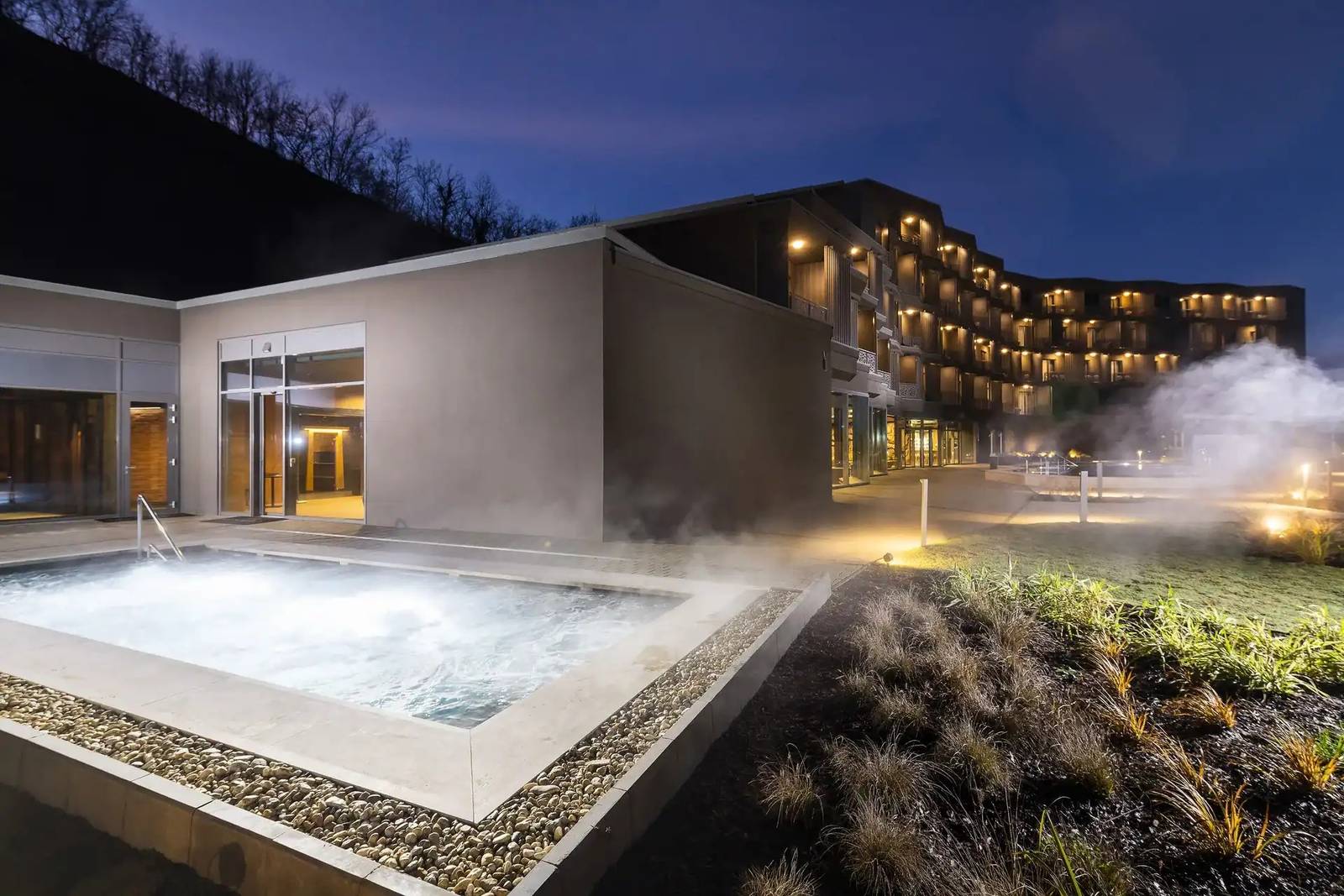 托卡伊 Minaro Hotel Tokaj戶外按摩池