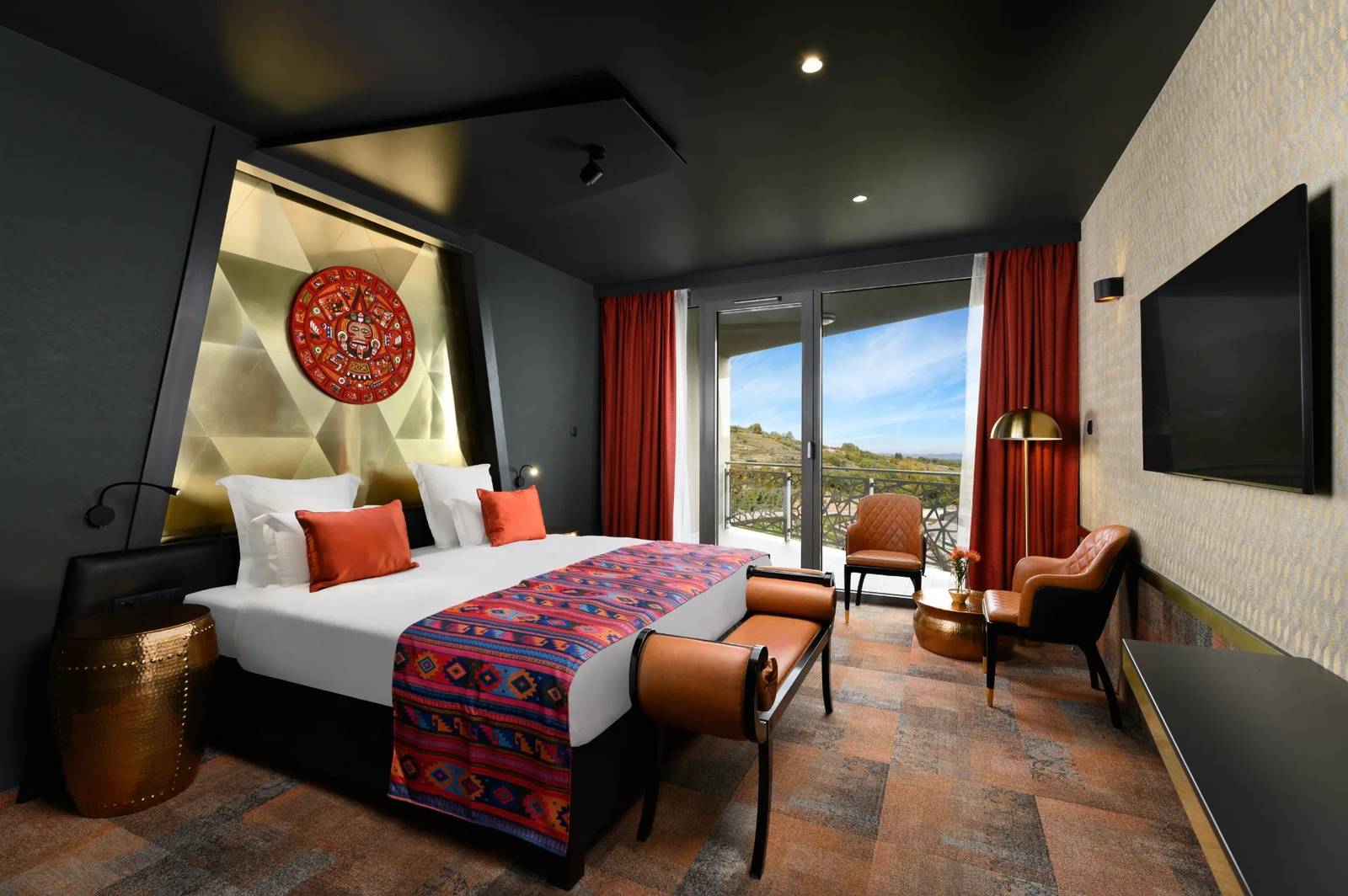 托卡伊 Minaro Hotel Tokaj Superior 客房與陽台景觀