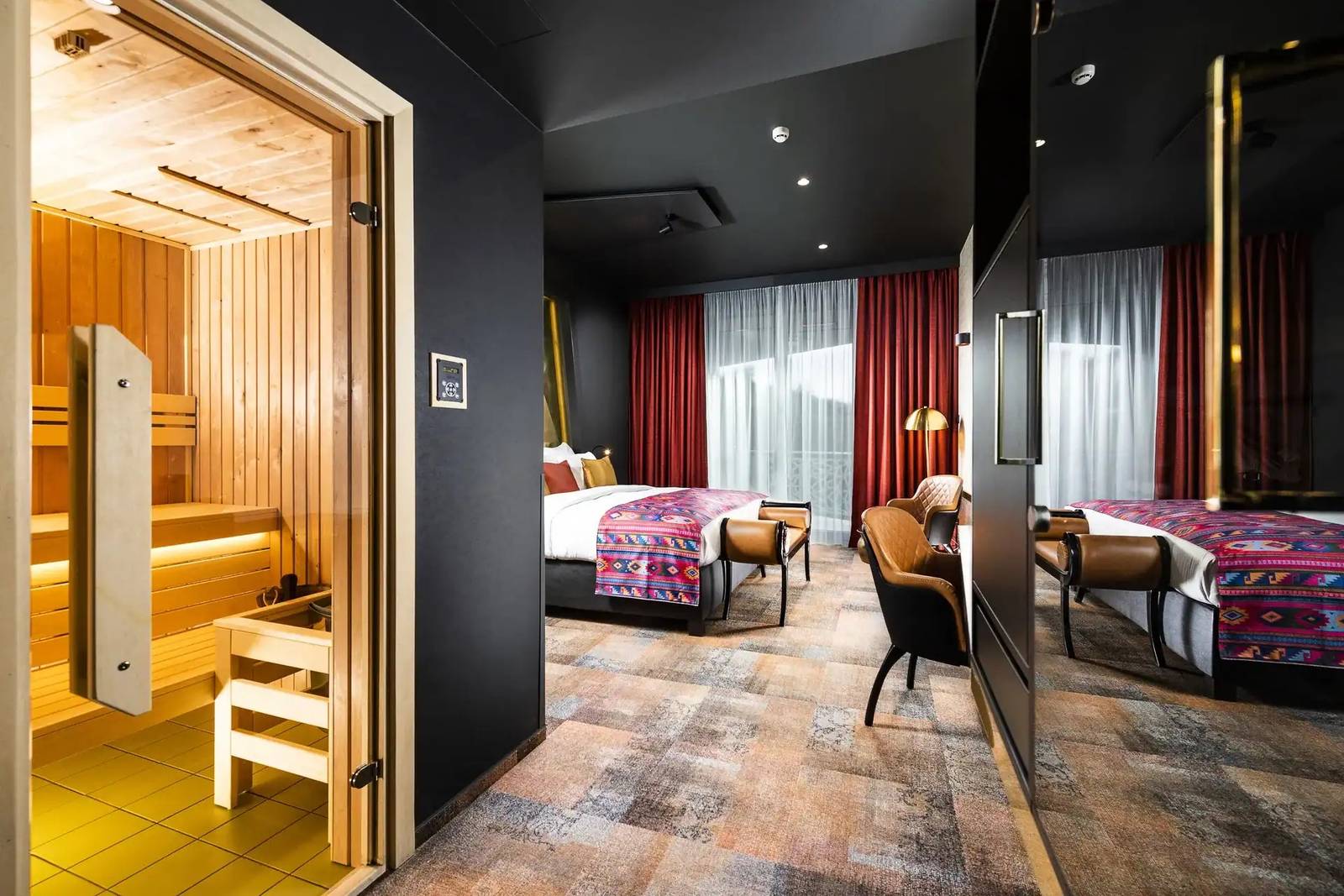 托卡伊 Minaro Hotel Tokaj Deluxe 客房附私人芬蘭桑拿
