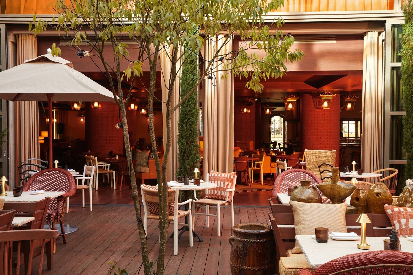 波爾多 Mondrian Bordeaux Les Carmes Morimoto 戶外露台