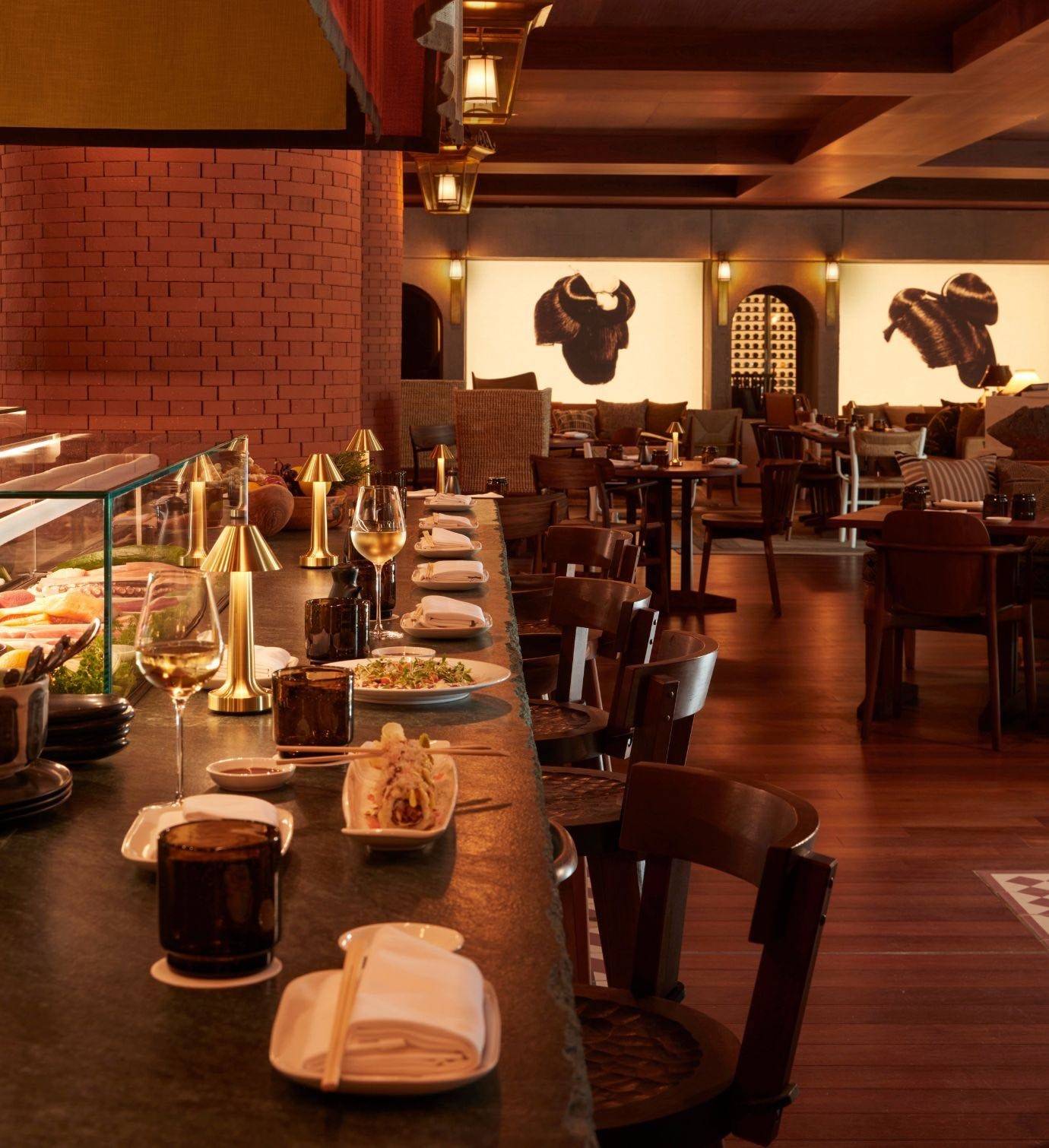 波爾多 Mondrian Bordeaux Les Carmes Morimoto 用餐區