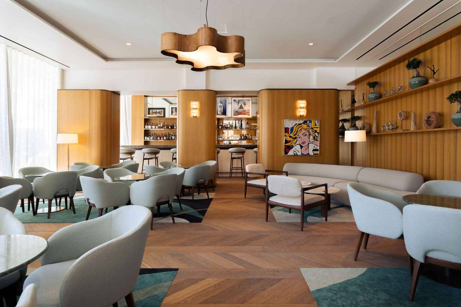 坎城 Mondrian Cannes 大廳酒廊