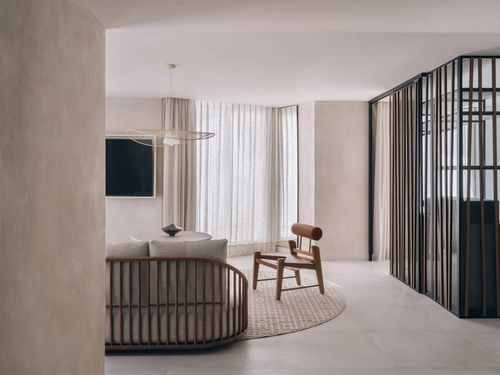 伊維薩 Mondrian Ibiza Presidential Suite 起居空間
