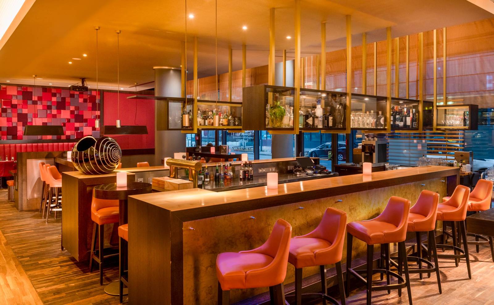 法蘭克福 Mövenpick Hotel Frankfurt City Mövenpick Bar 吧台