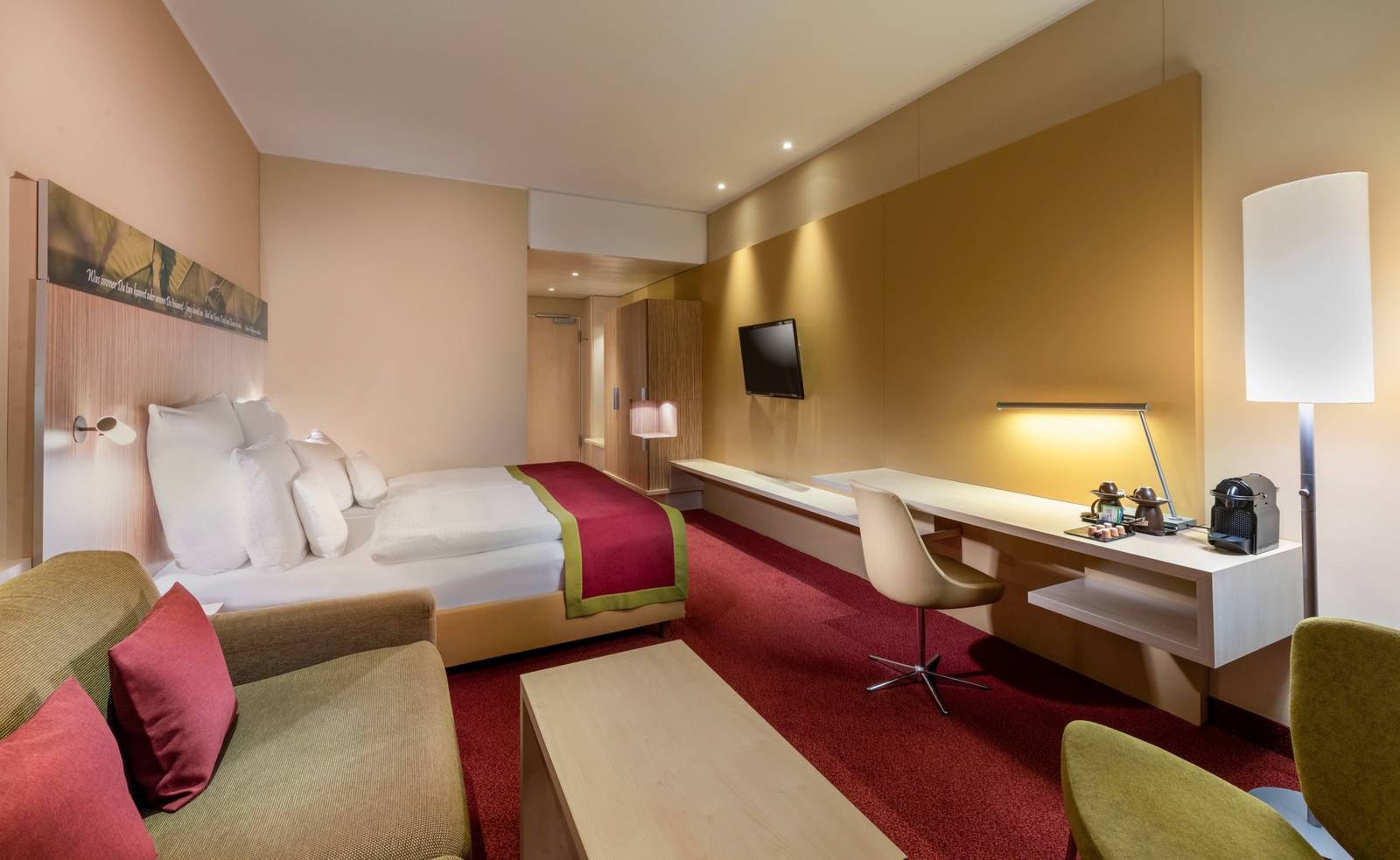 法蘭克福 Mövenpick Hotel Frankfurt City Family King 家庭房