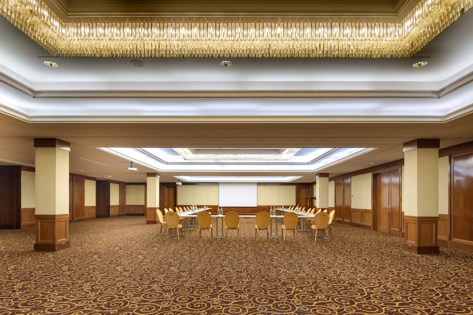 日內瓦莫凡彼酒店宴會廳全景