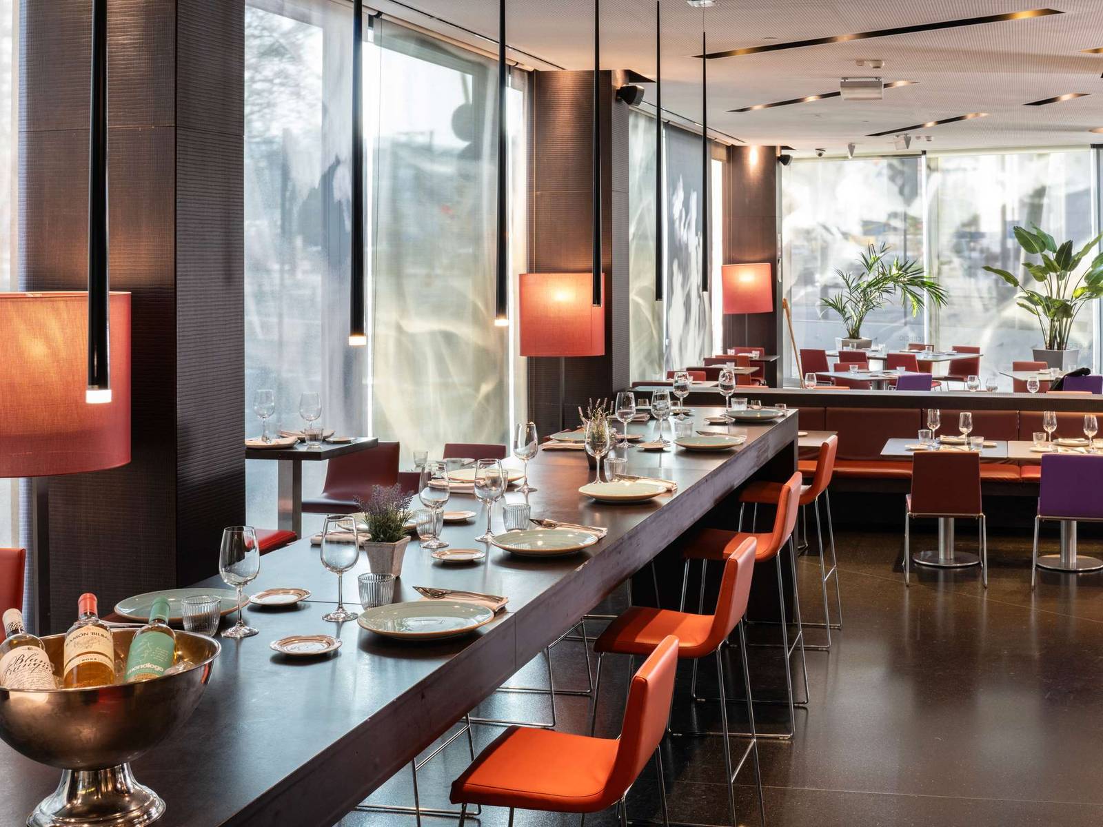 巴塞隆納 Novotel Barcelona City Restaurante Novotel 餐廳