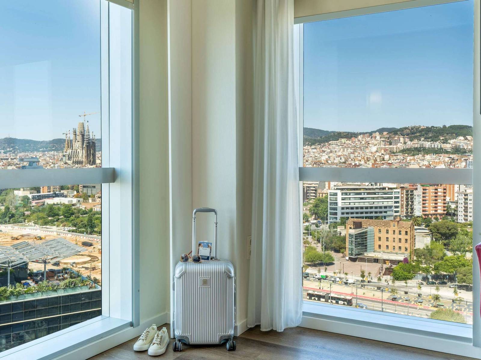 巴塞隆納 Novotel Barcelona City 客房窗外城市景觀