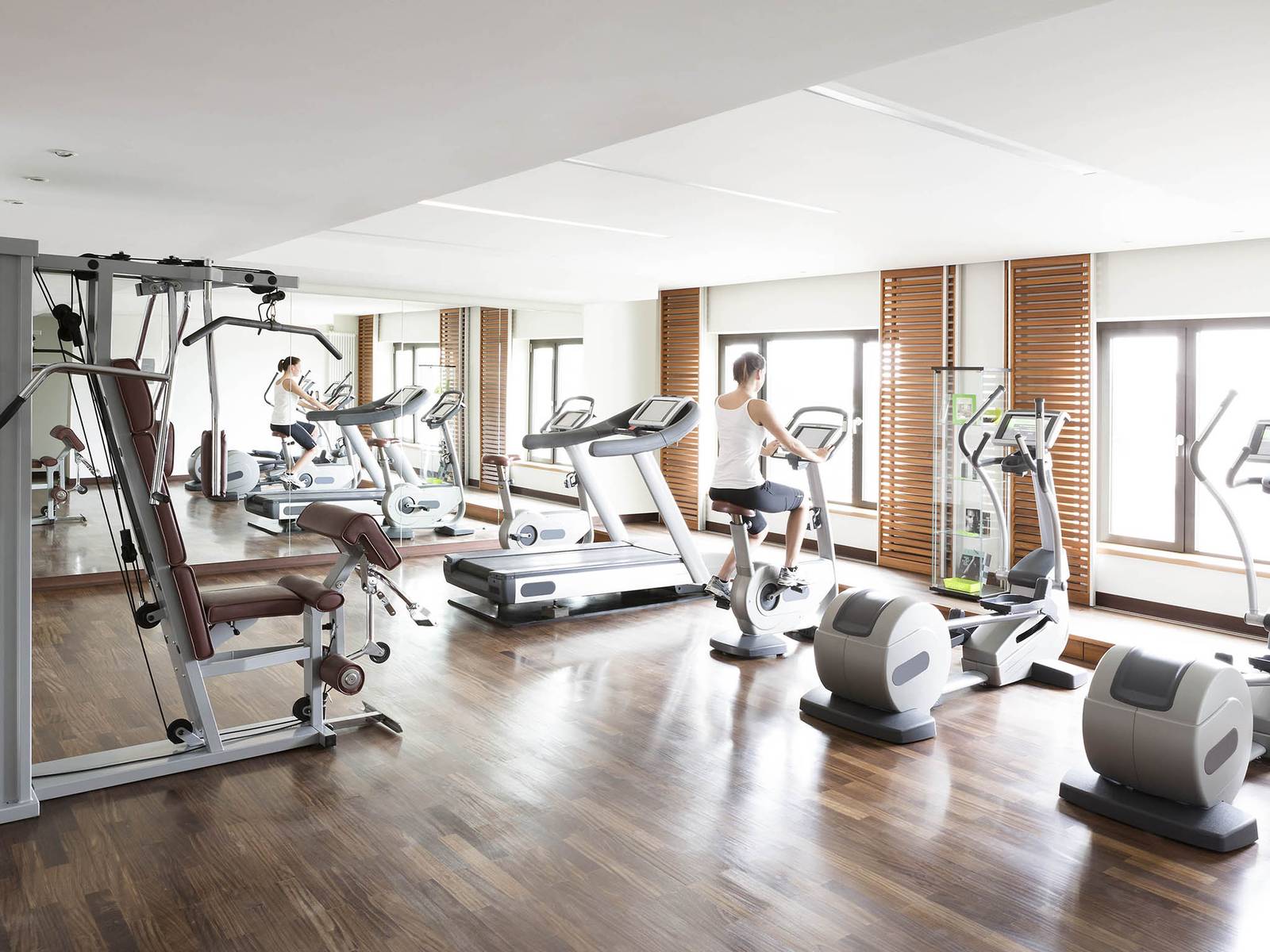 Novotel Berlin Am Tiergarten 健身房