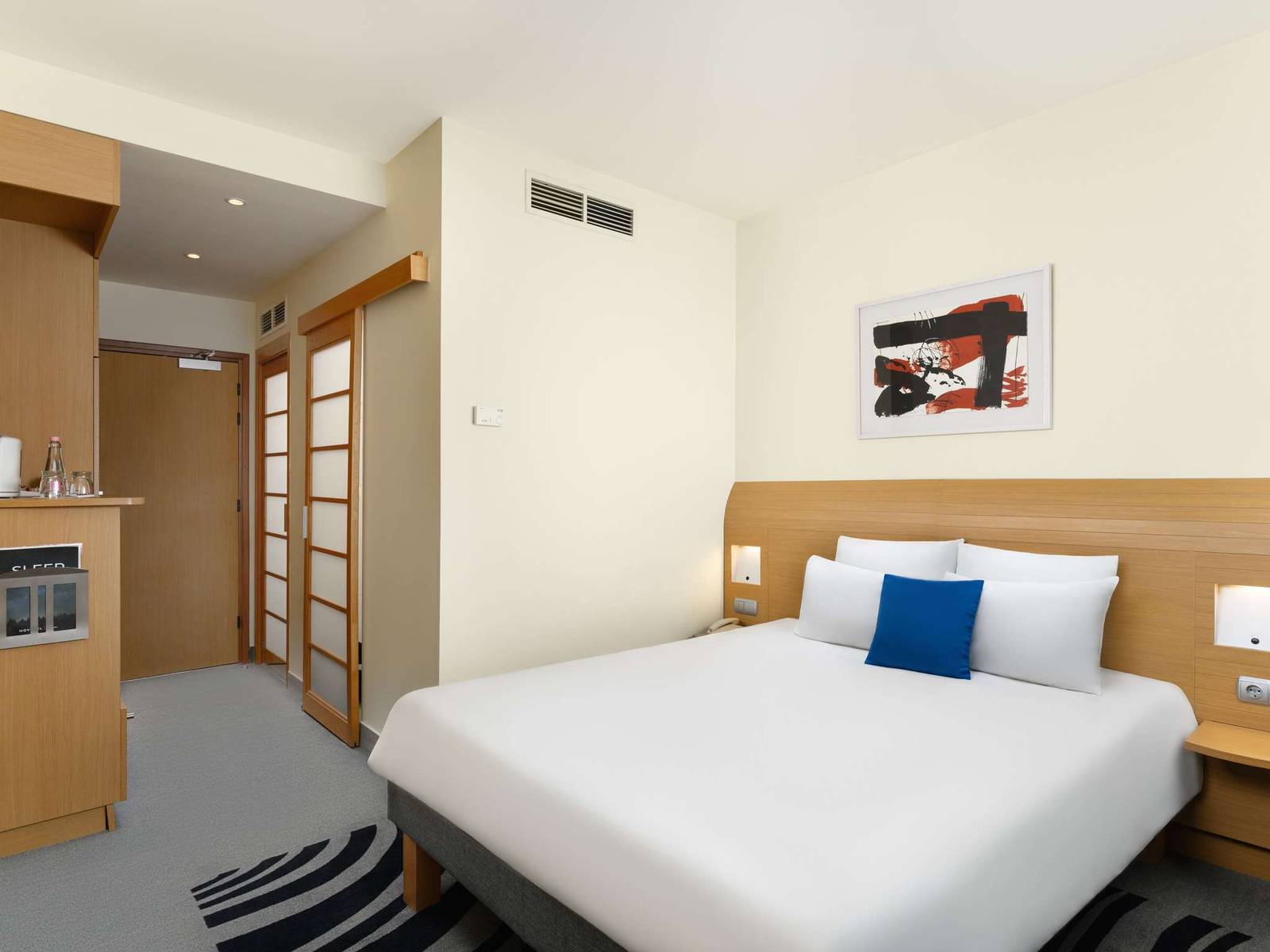 布達佩斯 Novotel Budapest Danube Superior 雙人床客房