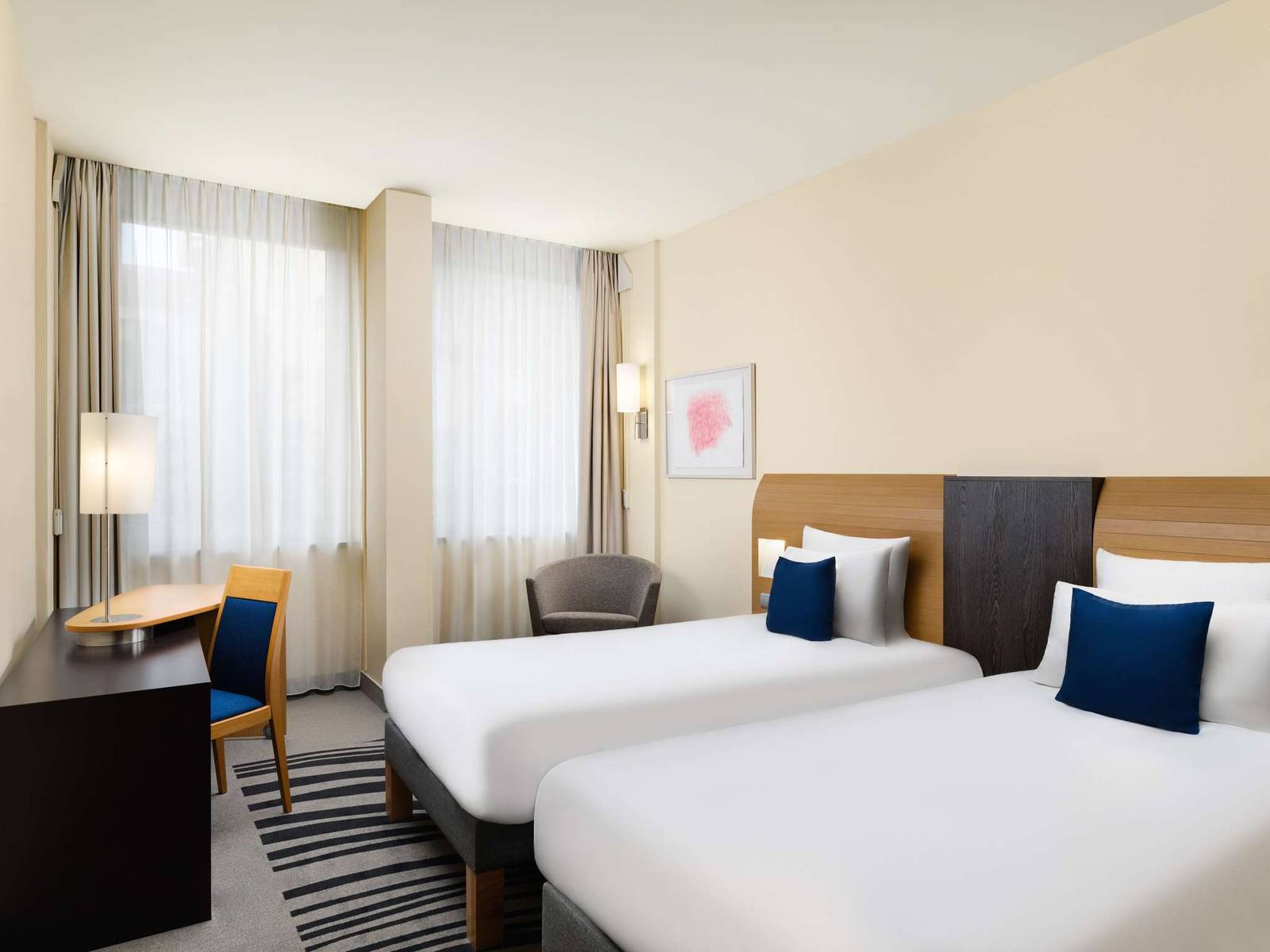 布達佩斯 Novotel Budapest Danube Superior 兩張單人床客房