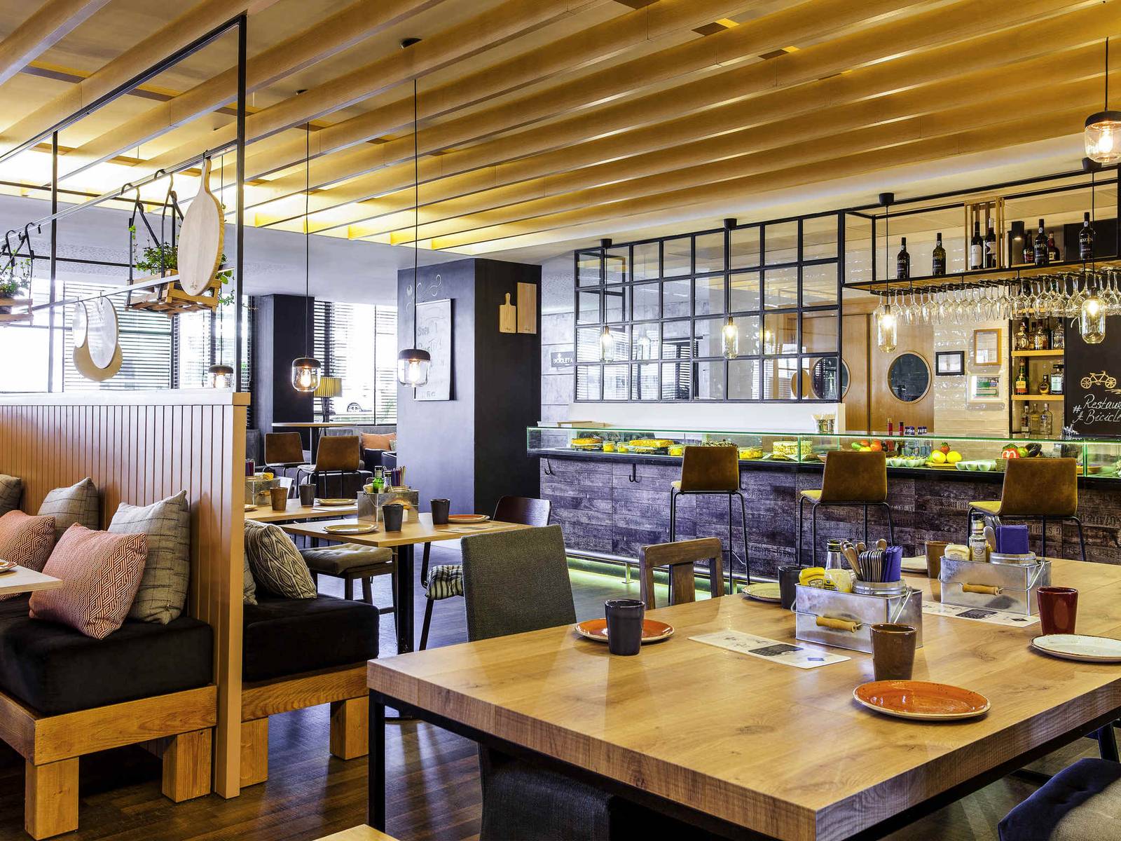 里斯本 Novotel Lisboa A Bicicleta 酒吧座位區