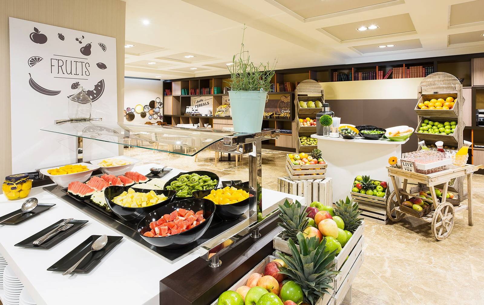 馬德里 Novotel Madrid Center 早餐自助吧