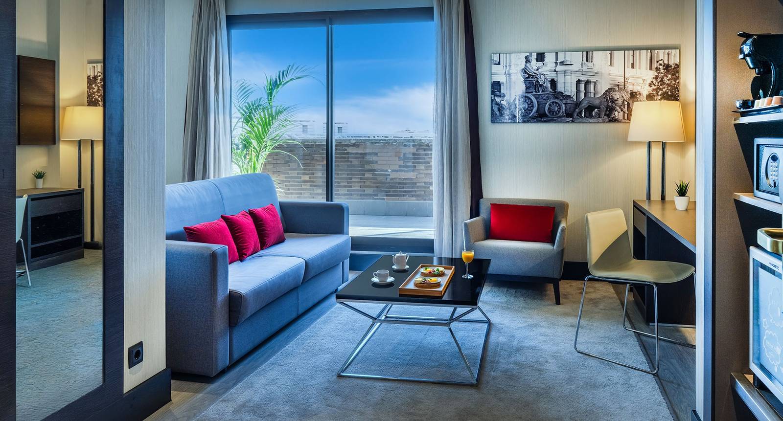 馬德里 Novotel Madrid Center Executive 客房私人露台
