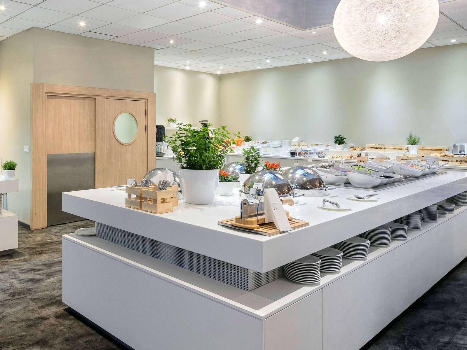 Novotel Praha Wenceslas Square 早餐檯