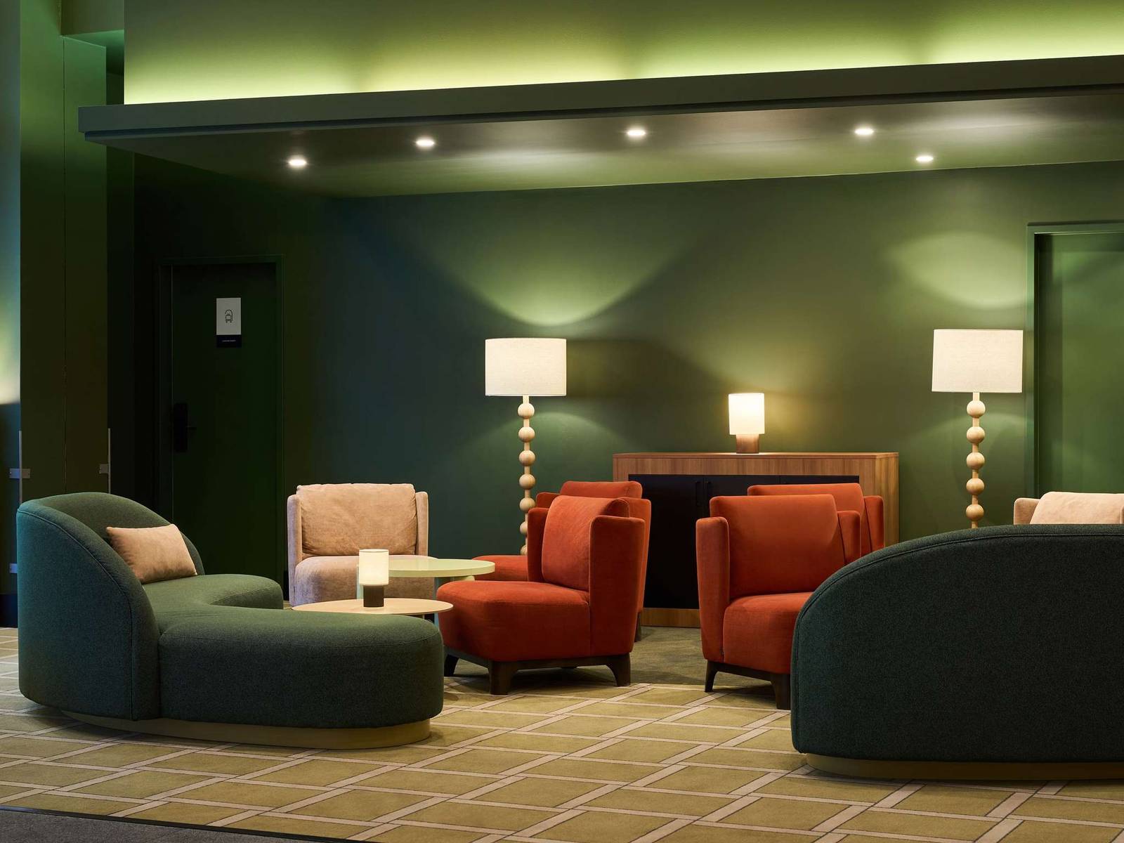 Novotel Praha Wenceslas Square 大廳休憩區