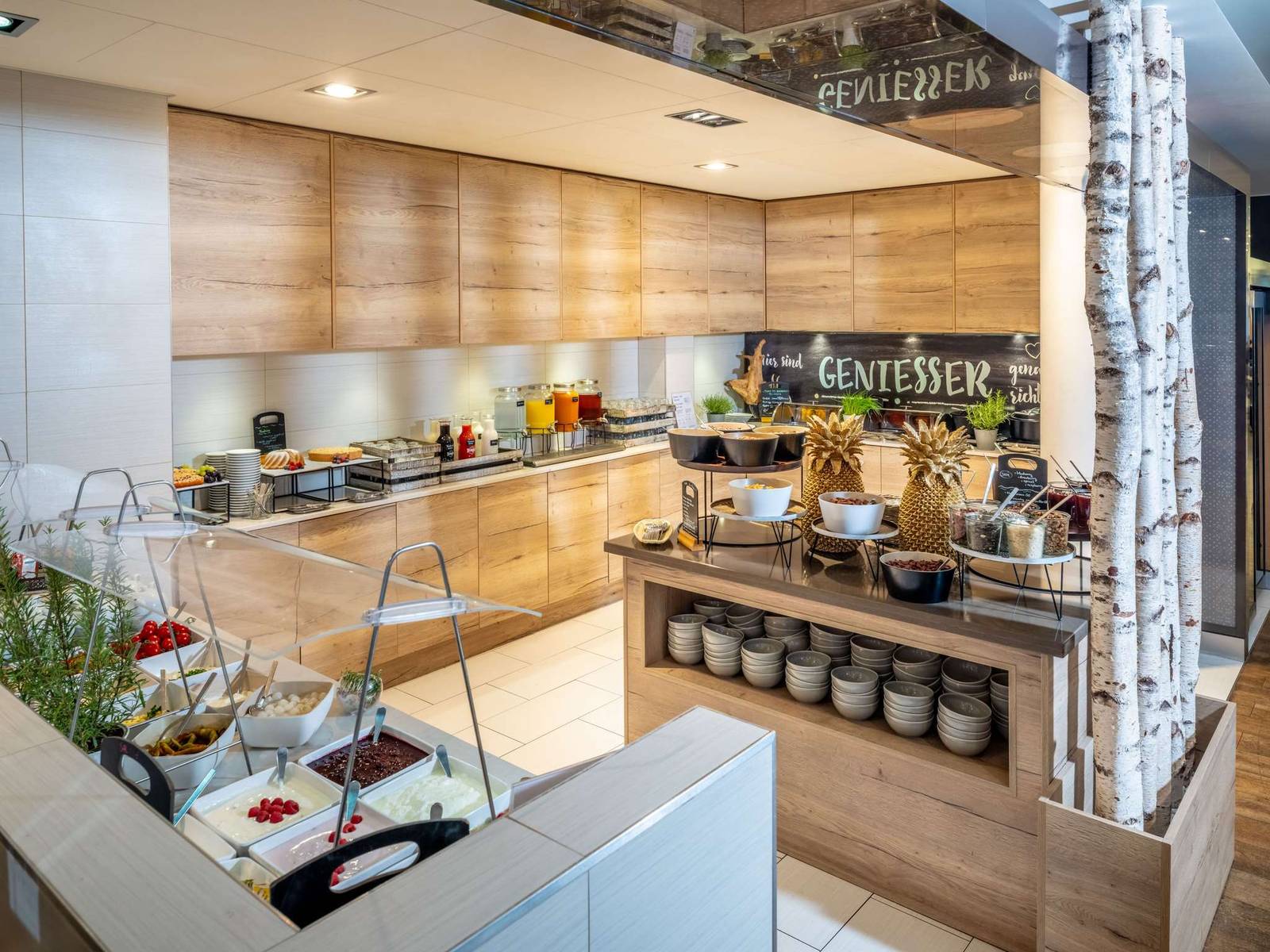 維也納 Novotel Wien City 早餐自助吧