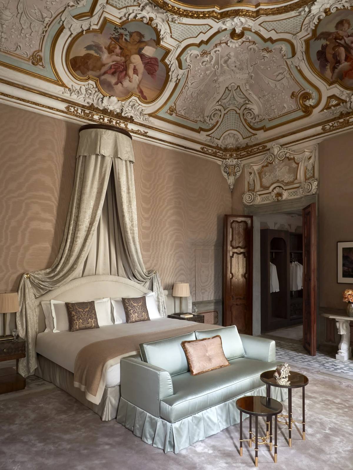 威尼斯 Orient Express Venezia Colori Persi Suite 濕壁畫天花板