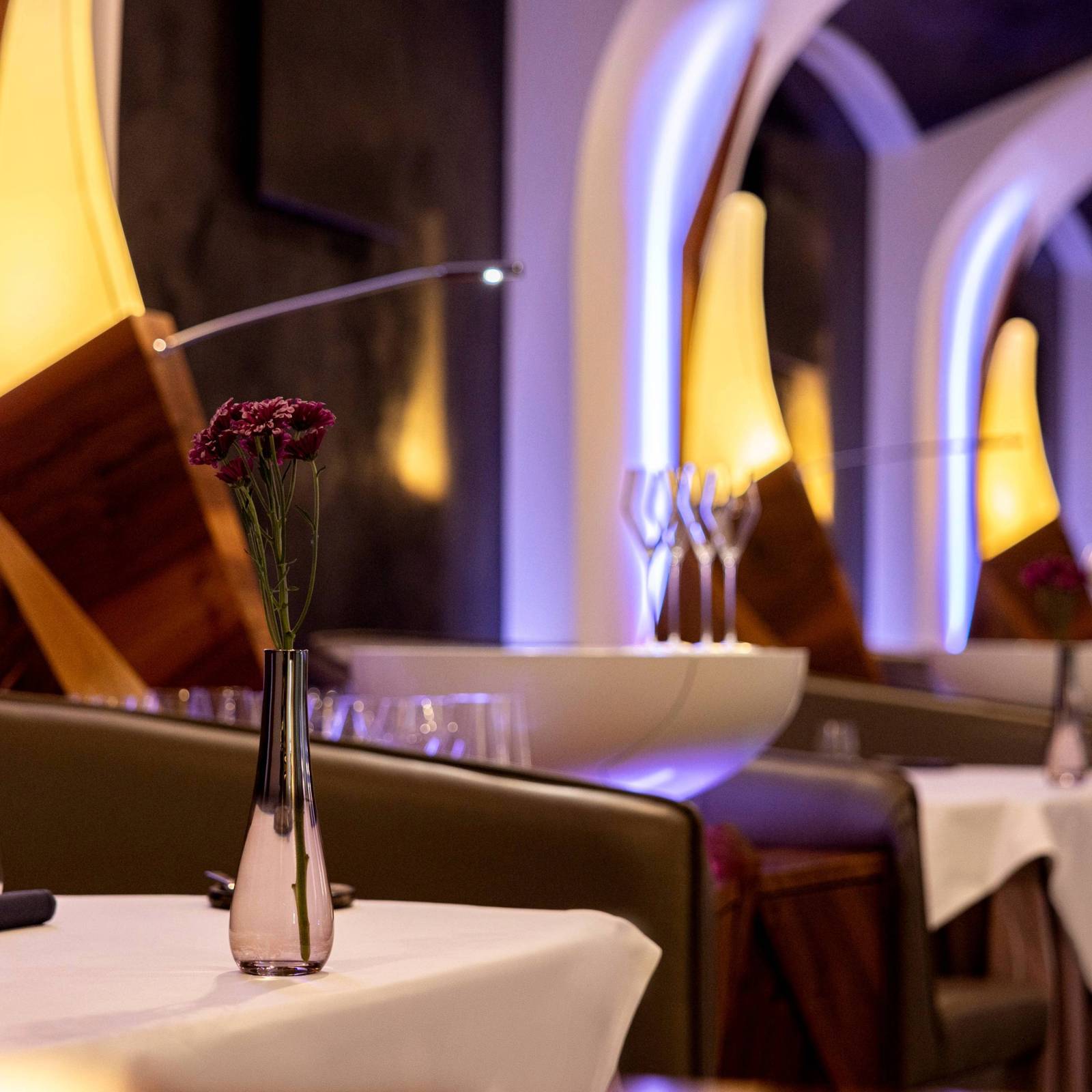 Palais Coburg Silvio Nickol Gourmet Restaurant 用餐室