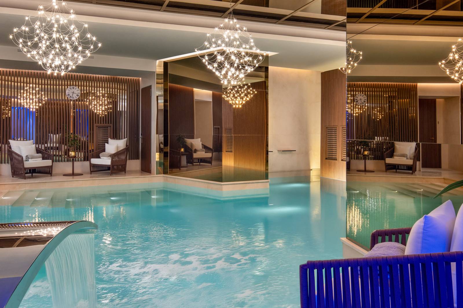 米蘭 Palazzo Cordusio Gran Meliá Spa 室內溫水泳池