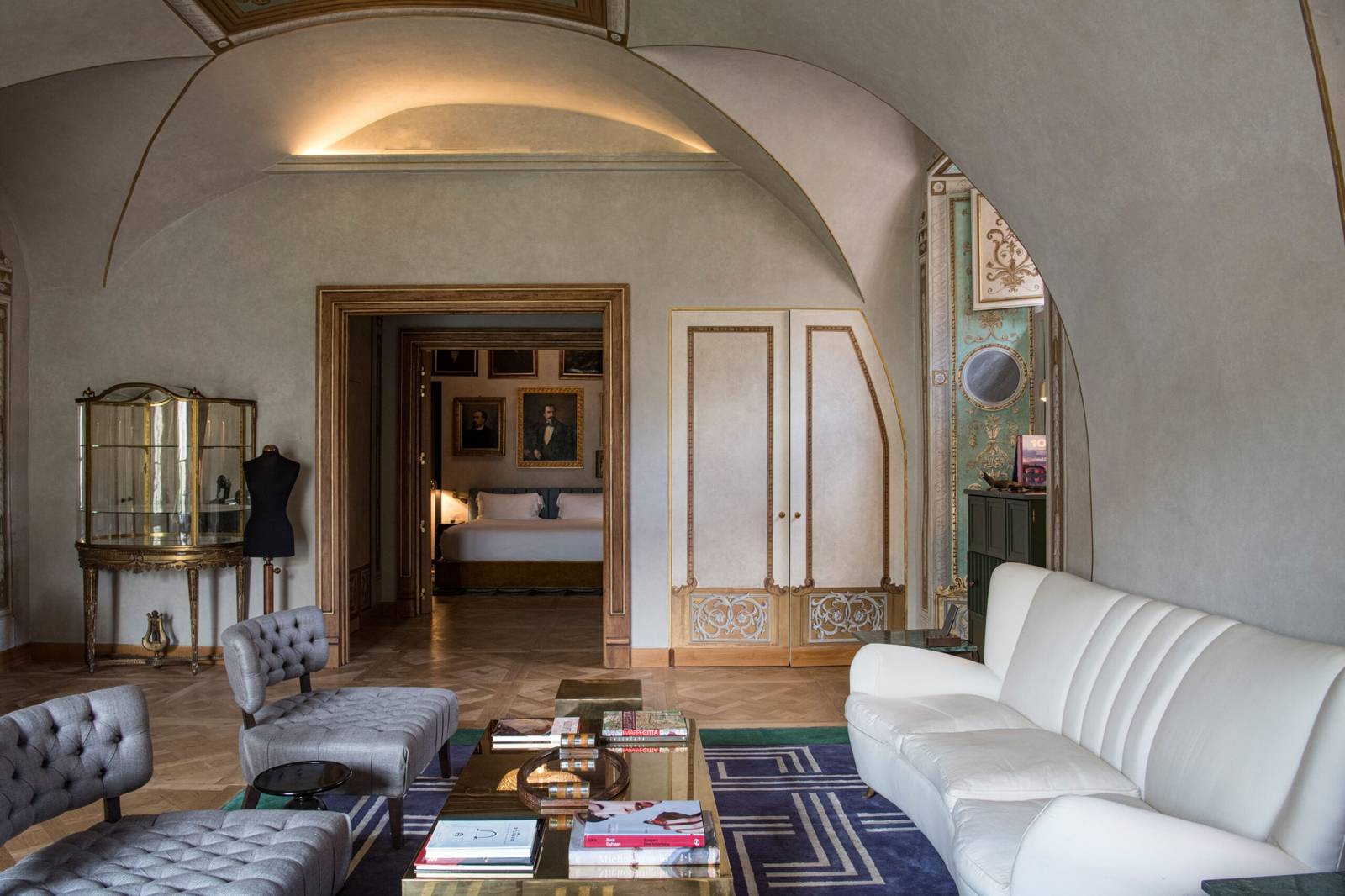 Palazzo Shedir Borghese Suite 起居室