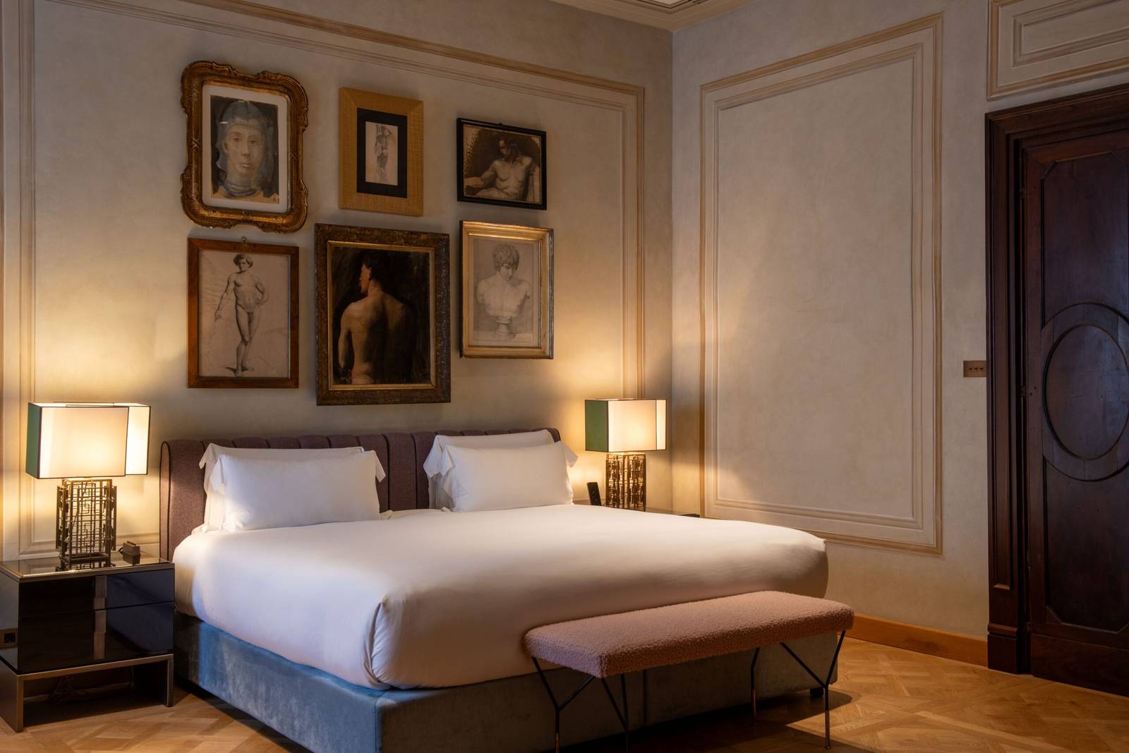 Palazzo Shedir Cembalo Junior Suite 臥室