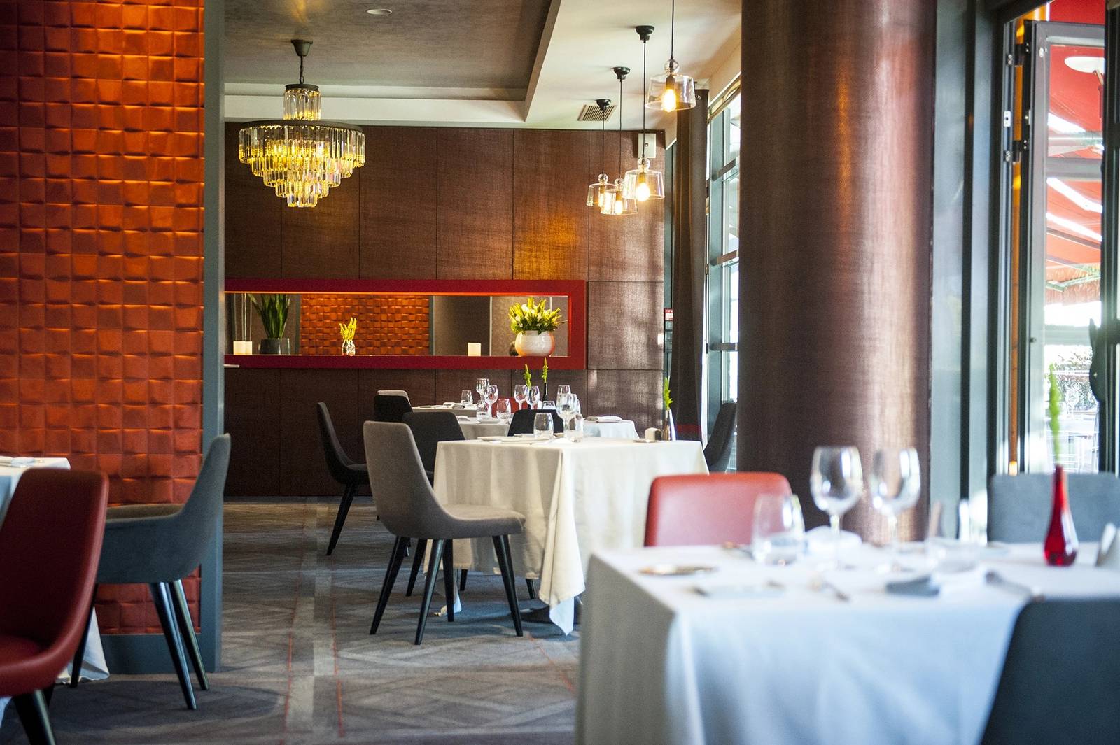 Hotel Parc Beaumont Le Jeu de Paume 餐廳
