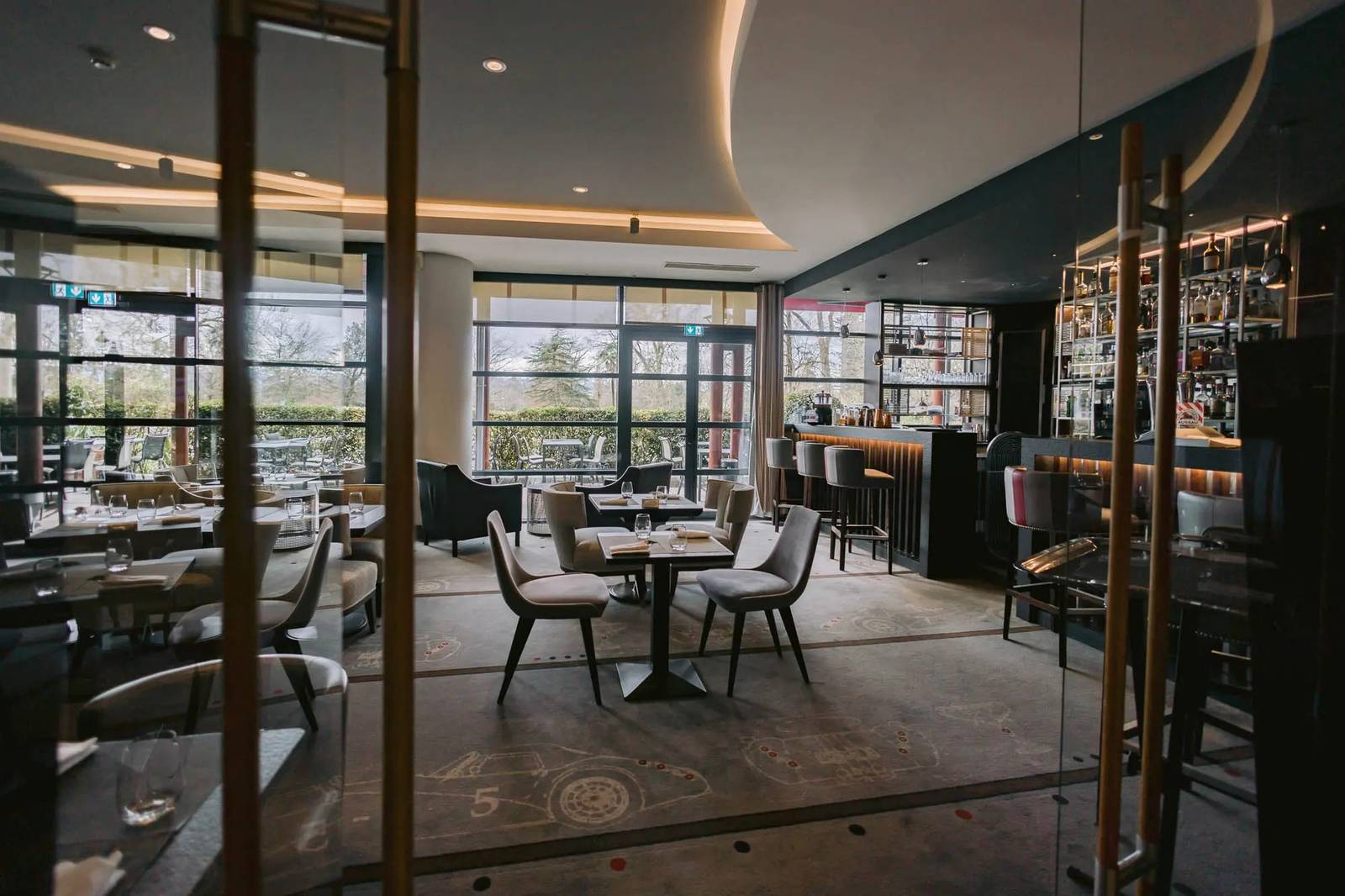 Hotel Parc Beaumont 公共休憩區