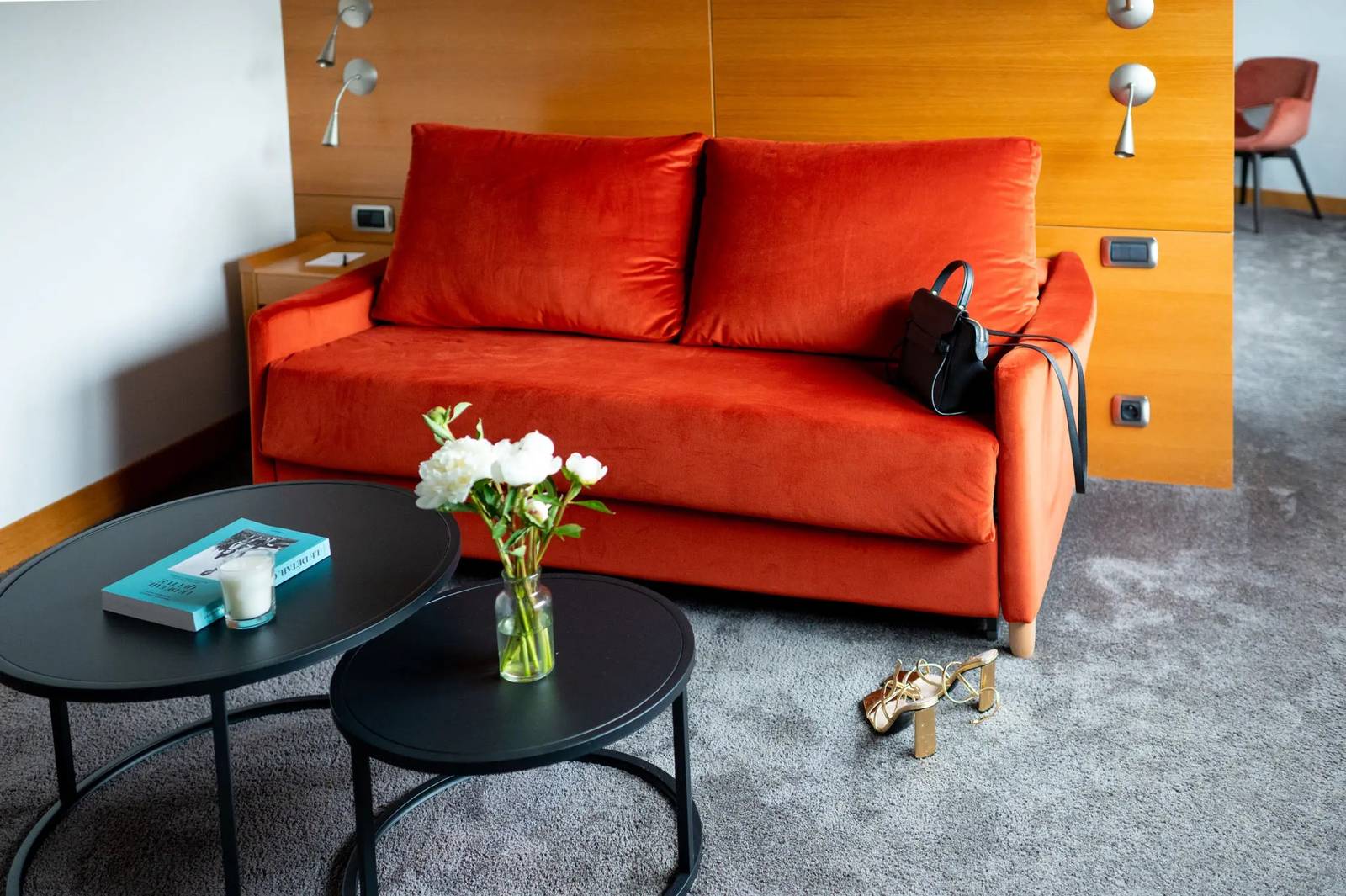 Hotel Parc Beaumont Family Room 起居區沙發床