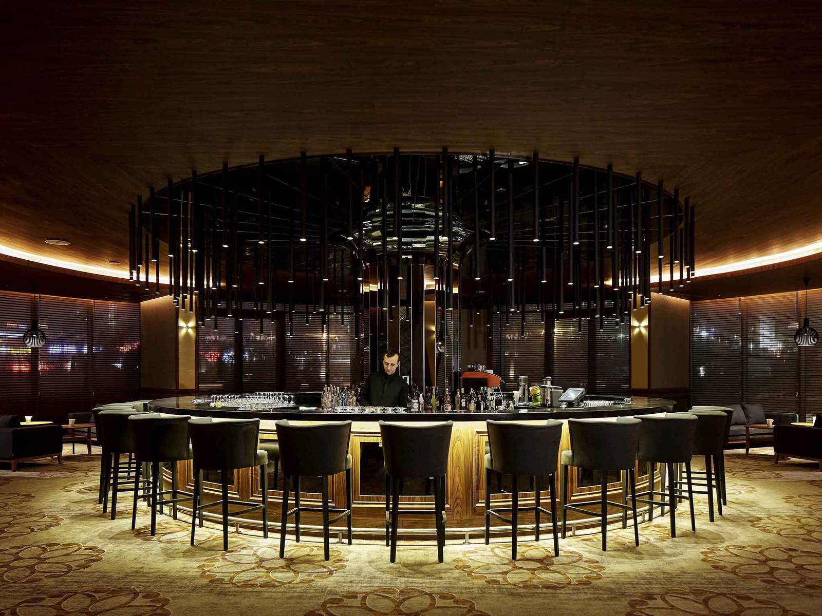 伊斯坦堡 Pullman 酒店 Avenue Bar 圓形吧台
