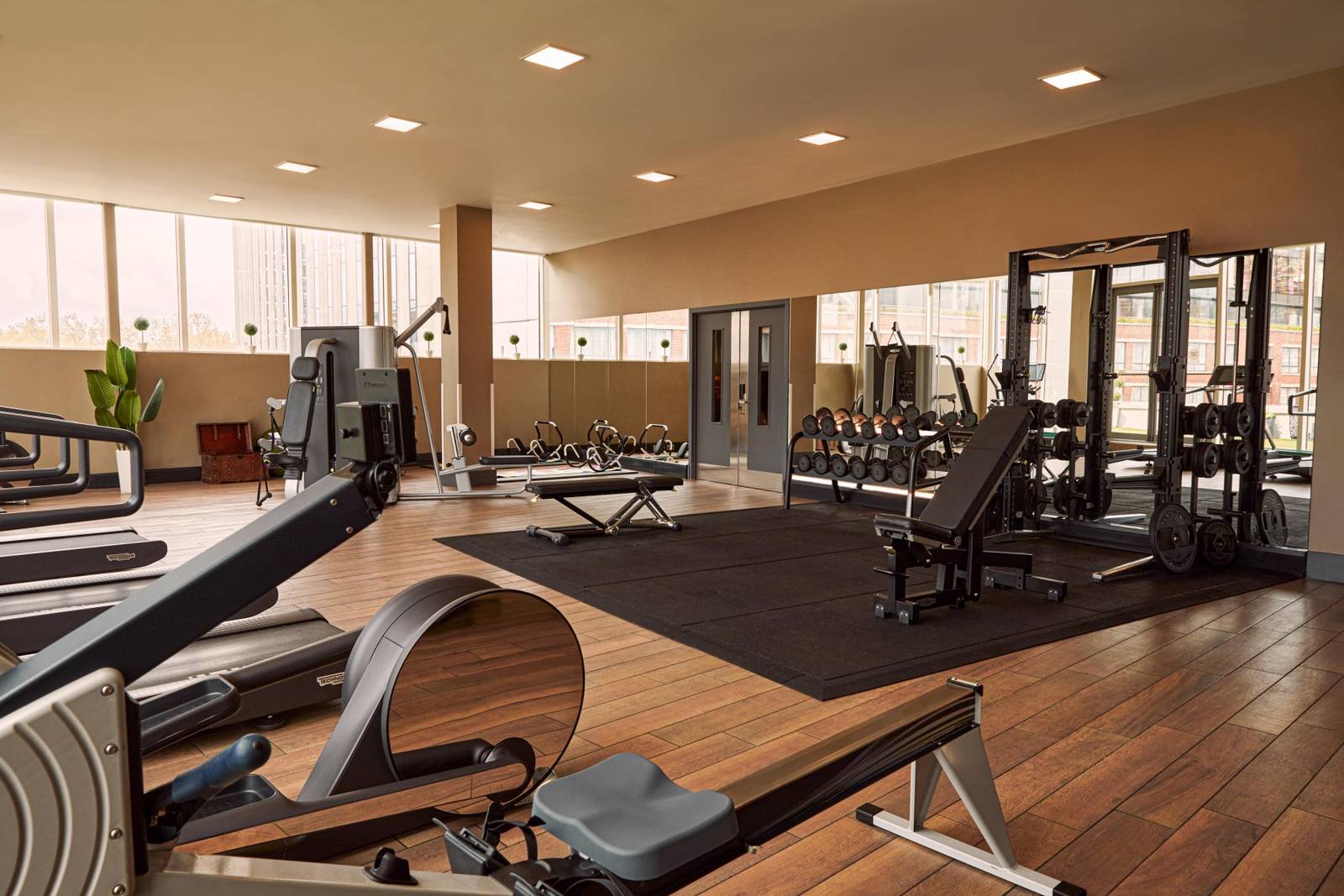 Pullman London St Pancras Fit Lounge 健身房