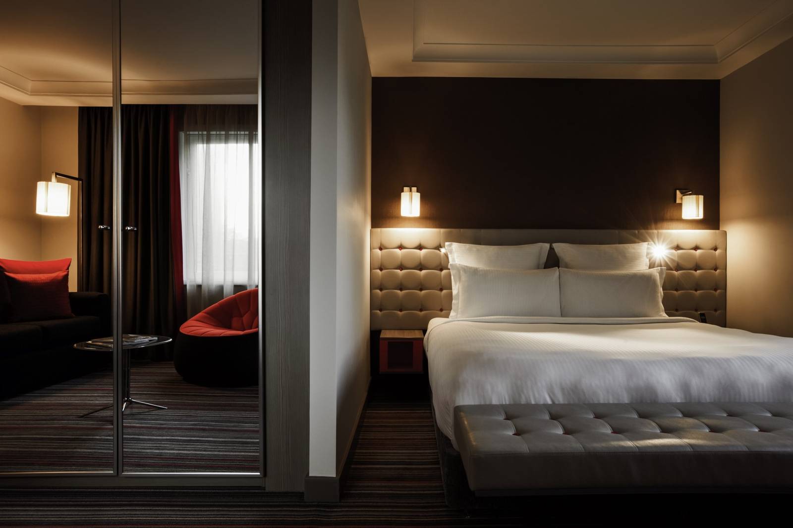 Pullman London St Pancras 大床客房