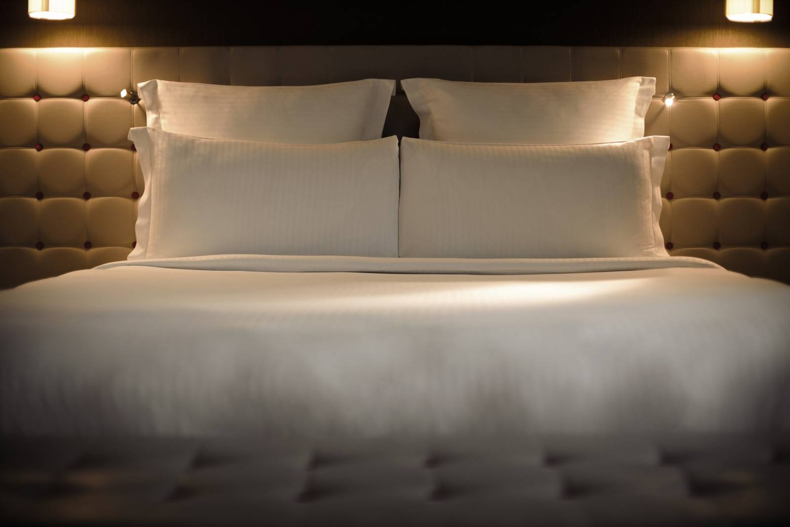 Pullman London St Pancras 客房床鋪
