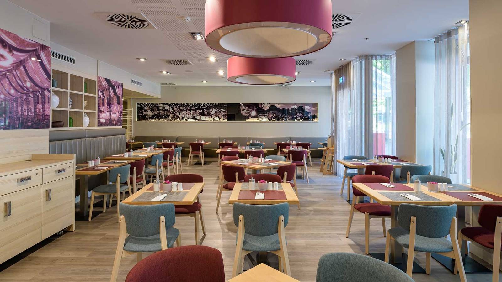慕尼黑 Pullman Munich THEOS Lounge Restaurant 用餐區