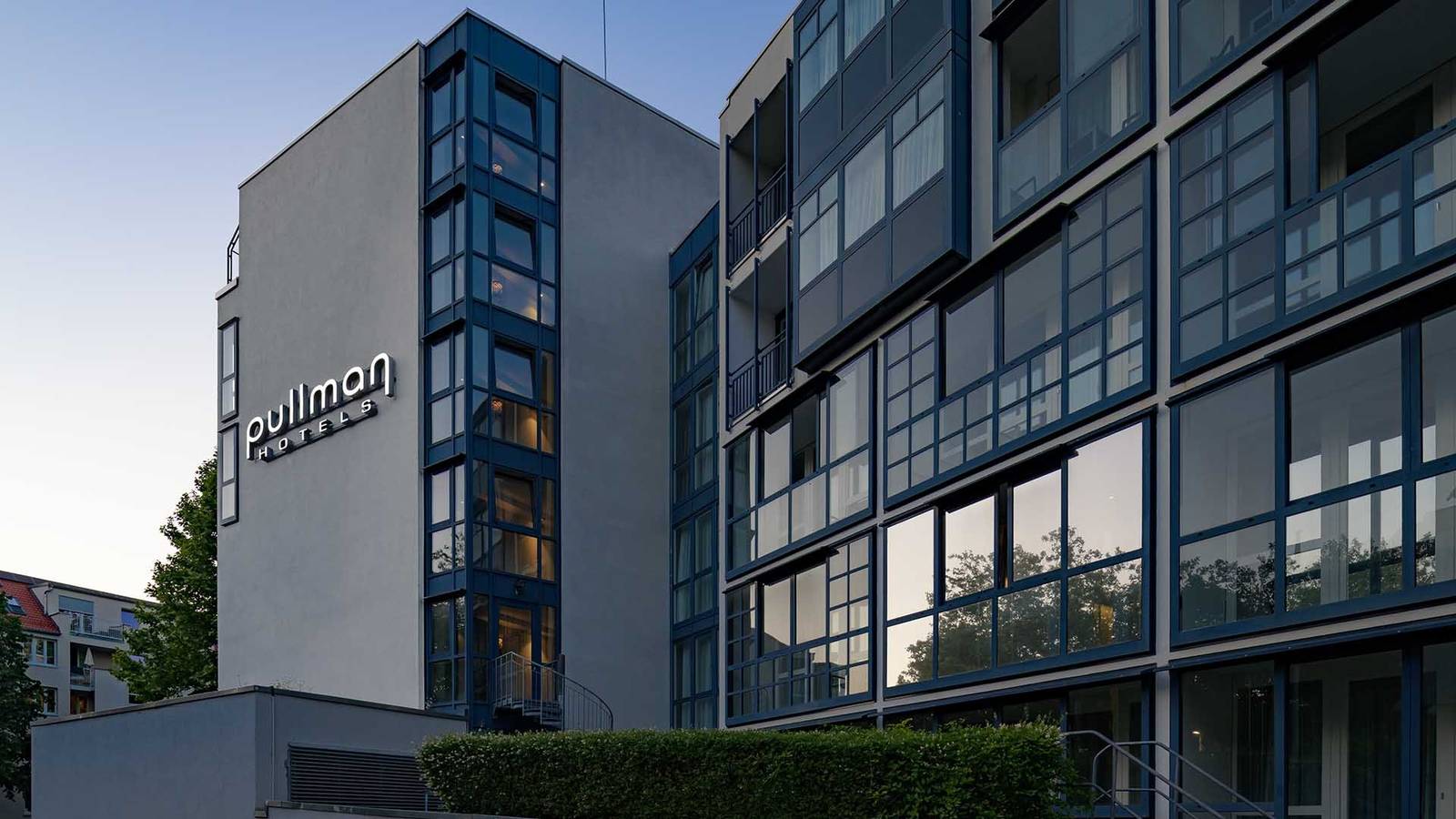 慕尼黑 Pullman Munich 玻璃帷幕外觀
