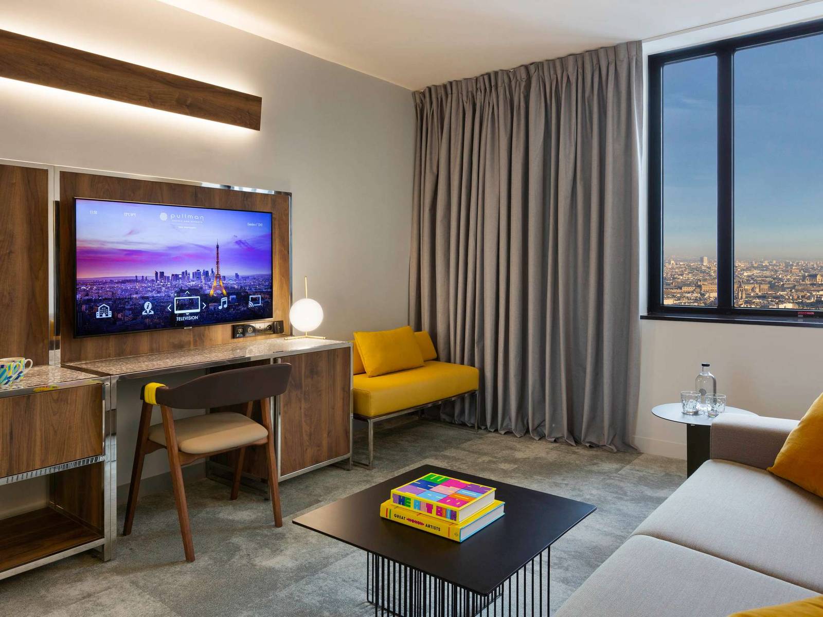Pullman Paris Montparnasse Deluxe Suite 起居區