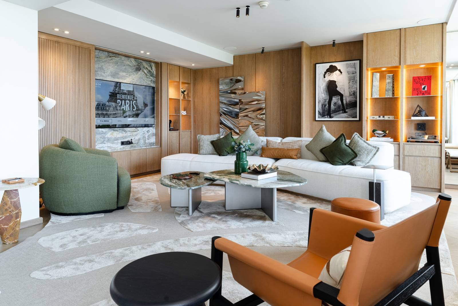 Pullman Paris Eiffel Tower 套房起居區