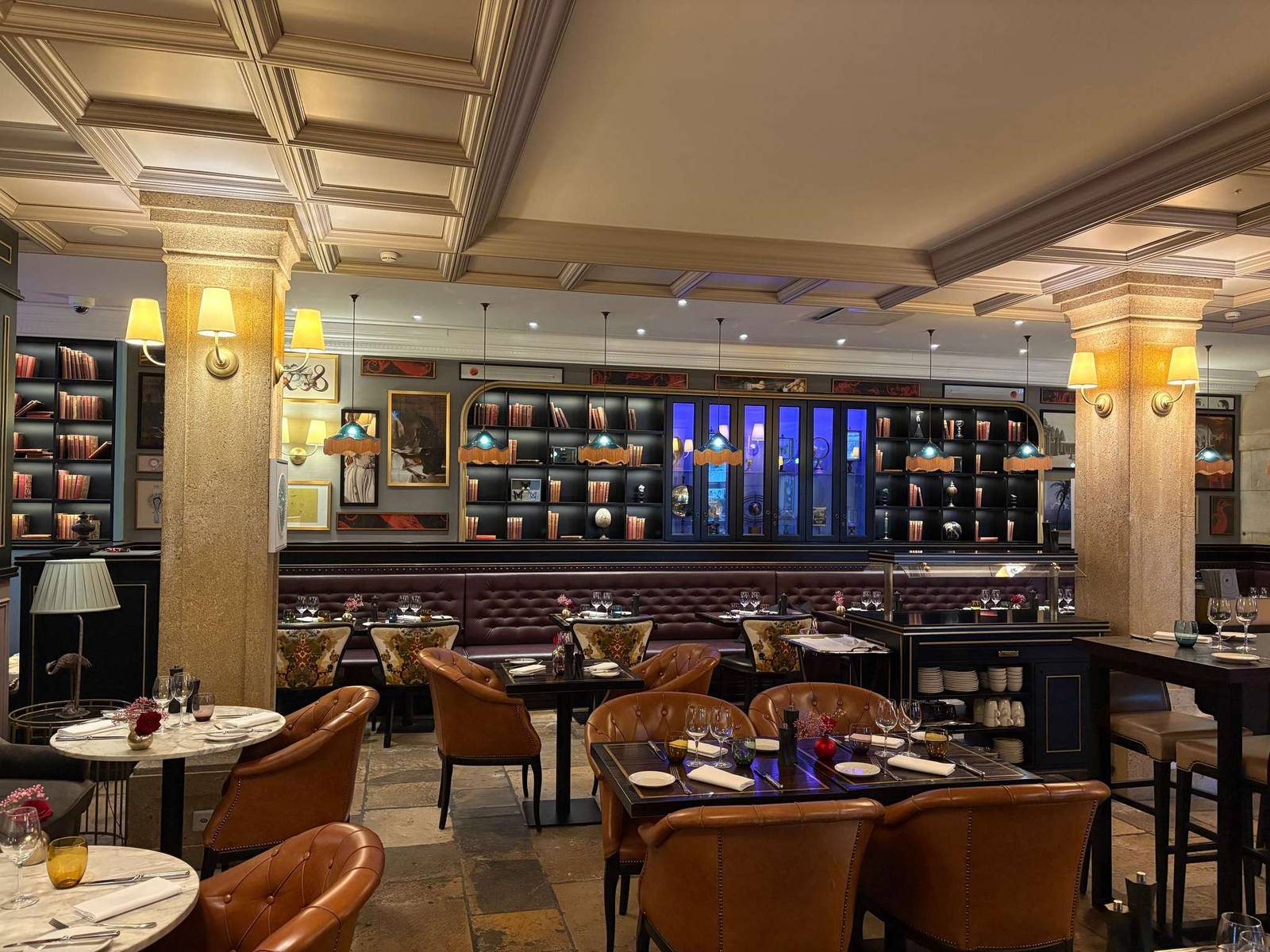 日內瓦 Rotary Hotel Geneva L'ARTISAN 餐廳用餐區