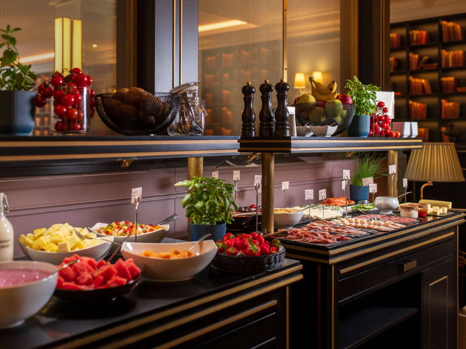 日內瓦 Rotary Hotel Geneva 早餐自助吧