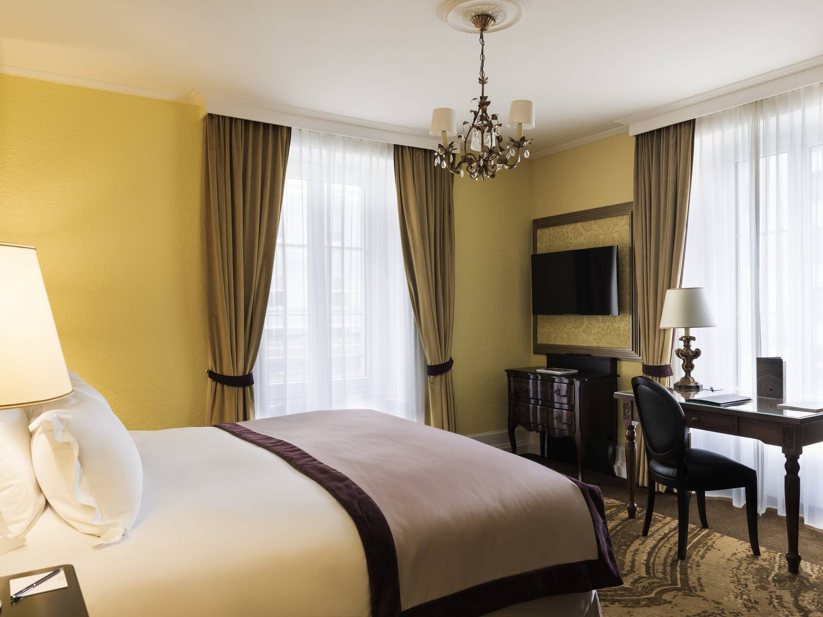 日內瓦 Rotary Hotel Geneva Classic 客房