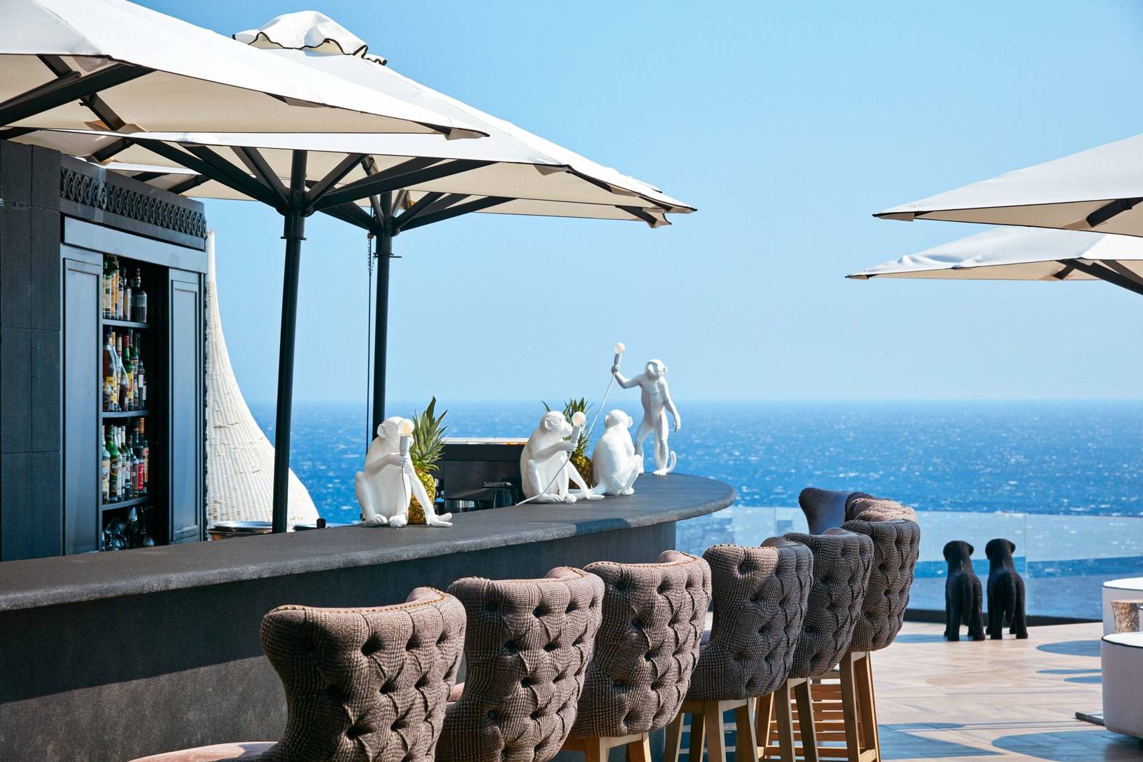 Royal Myconian Resort Sunset Terrace 酒吧