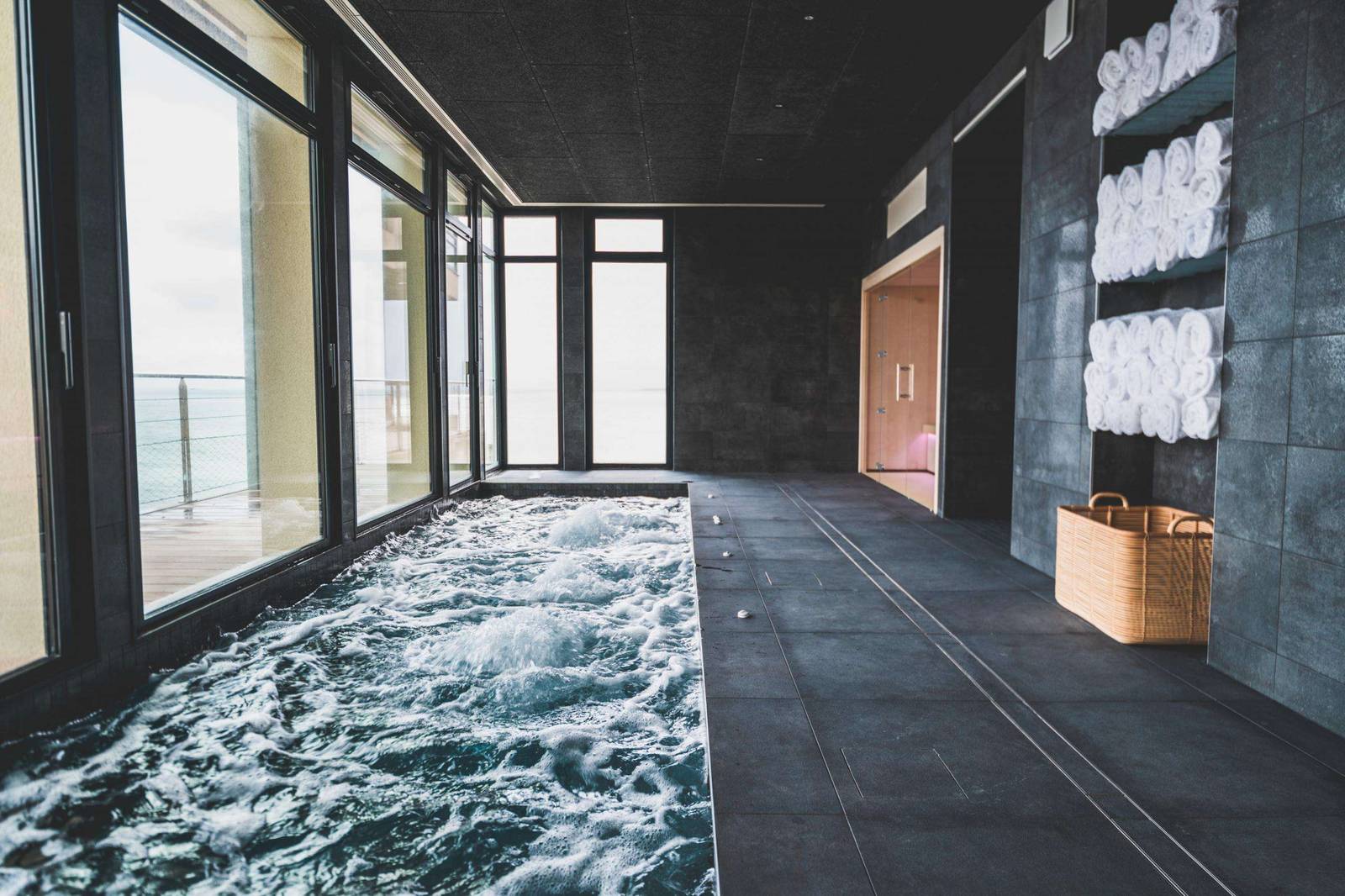 Sainte-Barbe Hotel & Spa 海洋 Spa 按摩池
