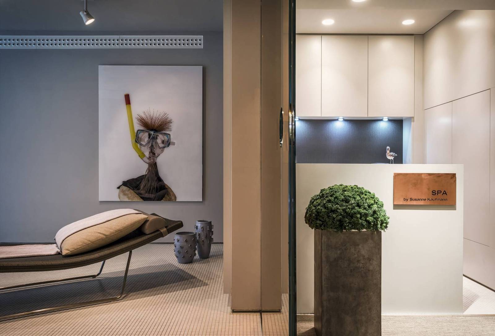 SO/ Berlin Das Stue Spa 休憩區